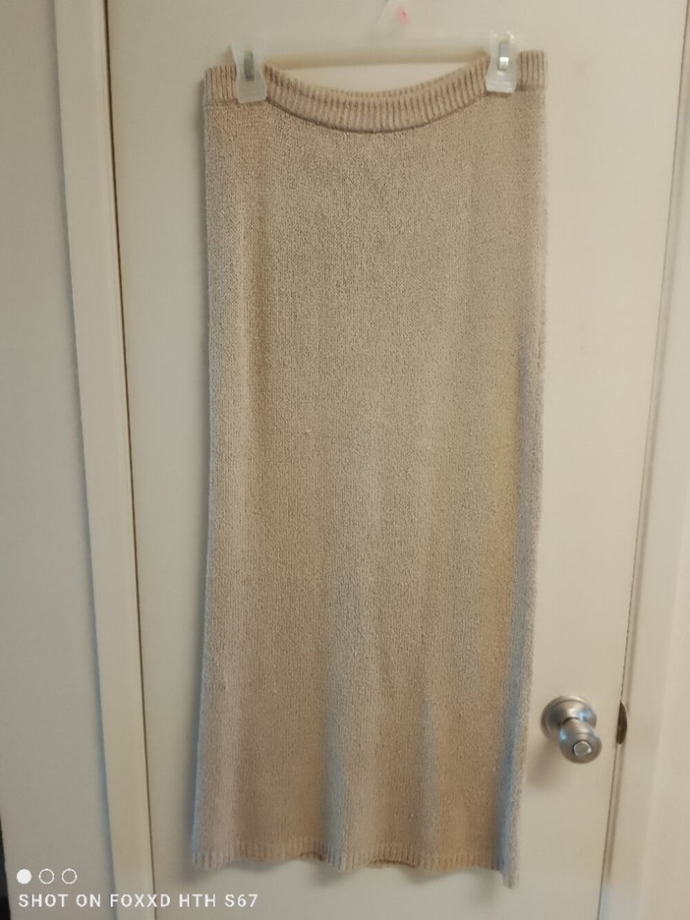 Vintage Christian Dior Separates 3 pc Tan Sweater Skirt Set Small - Picture 12 of 16